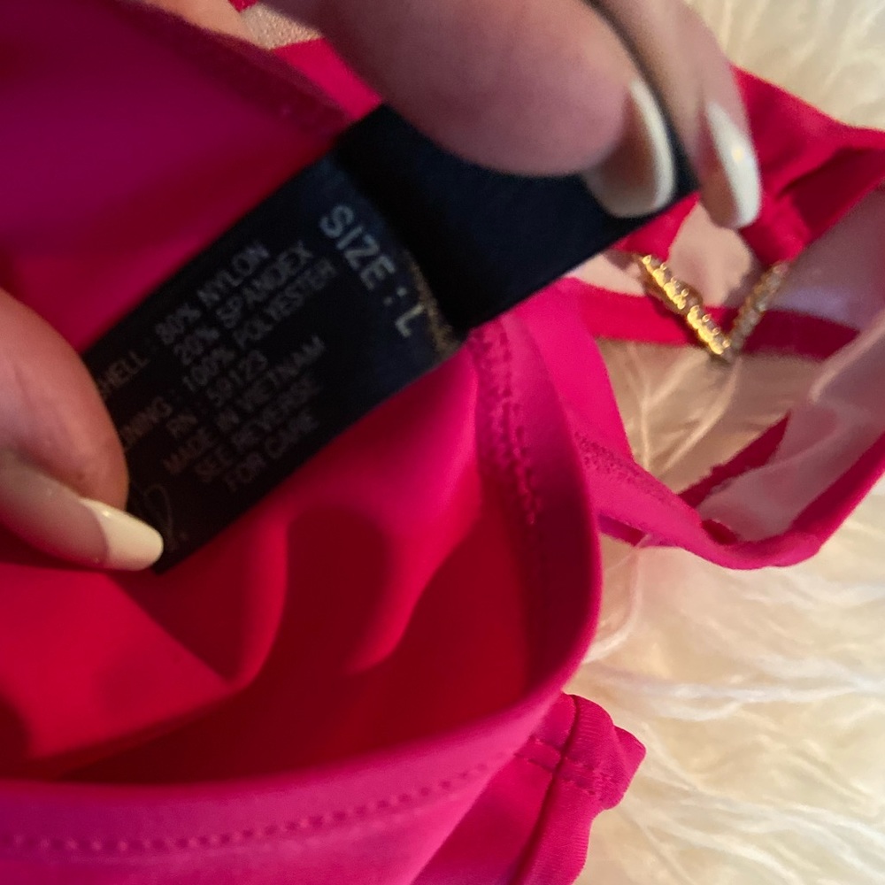 Baby Phat Pink Bikini Size L - Picture 13 of 15